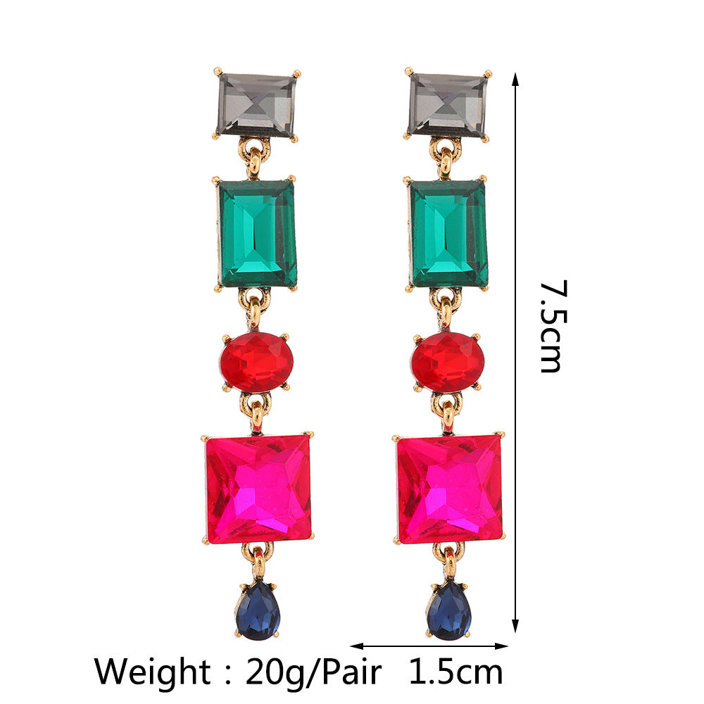 Elegant Crystal Earrings