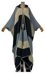 Elegant Hooded Long Cardigan - WINI