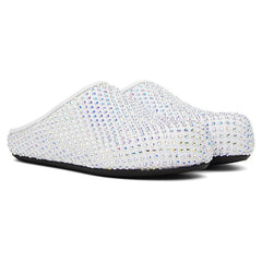 Hot Diamond Large Round Head Flat Bottom Slippers