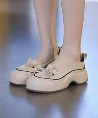 Casual Comfortable Black Versatile Platform Shoes