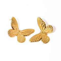 Butterfly Gold Earrings