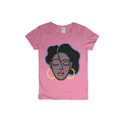 Mocha Afro Red T-Shirt