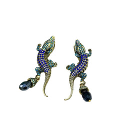 Crocodile Tassels Retro Earrings