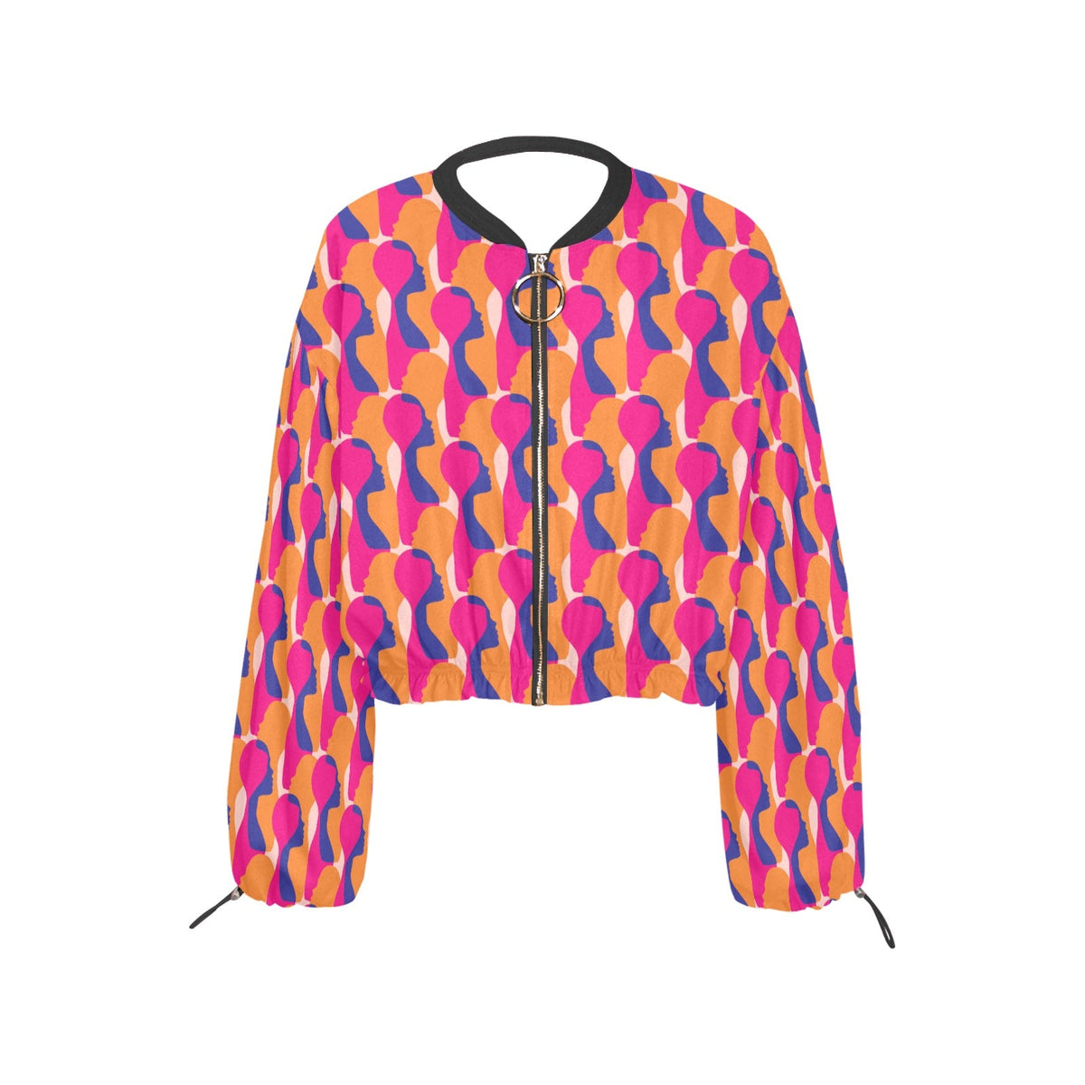 Ubuso Pink Cropped Jacket