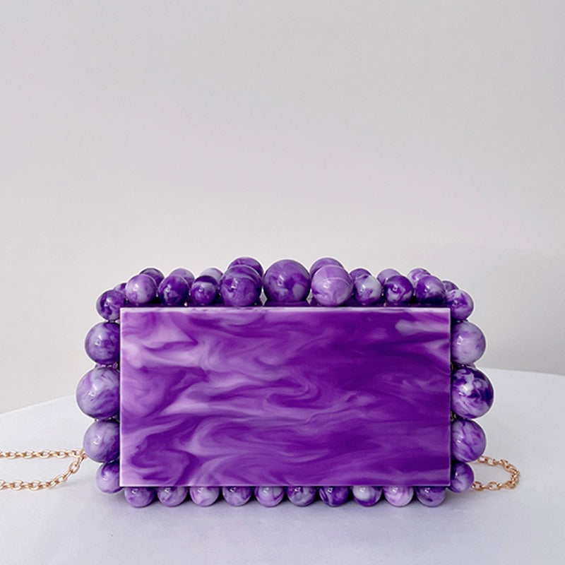 Acrylic Cloud Gel Handheld Bag