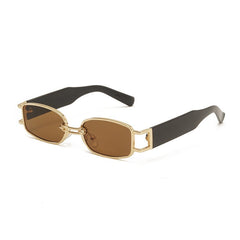 Irregular Retro Small Frame Sunglasses