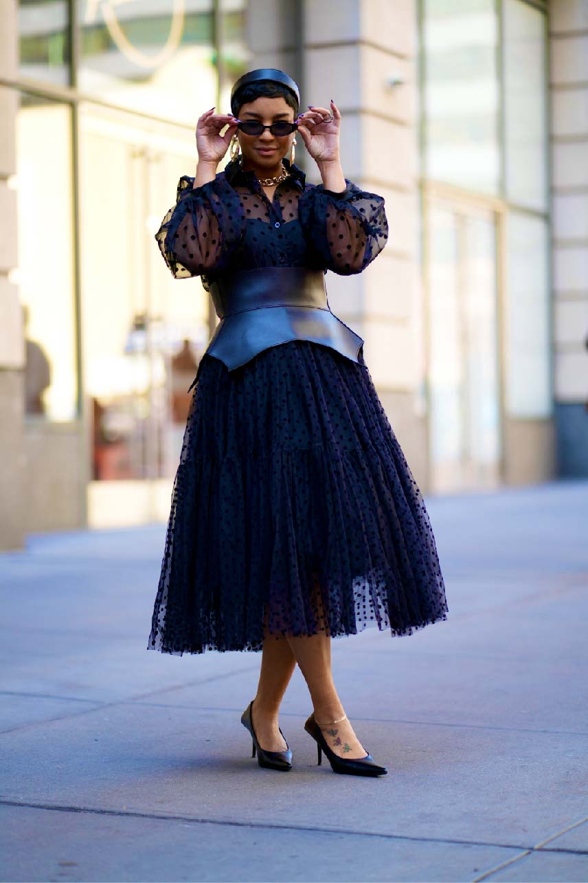 Polka Dot Tulle Skirt
