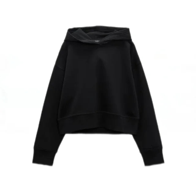 Hooded Sweatshirt+Drawstring Pants Set
