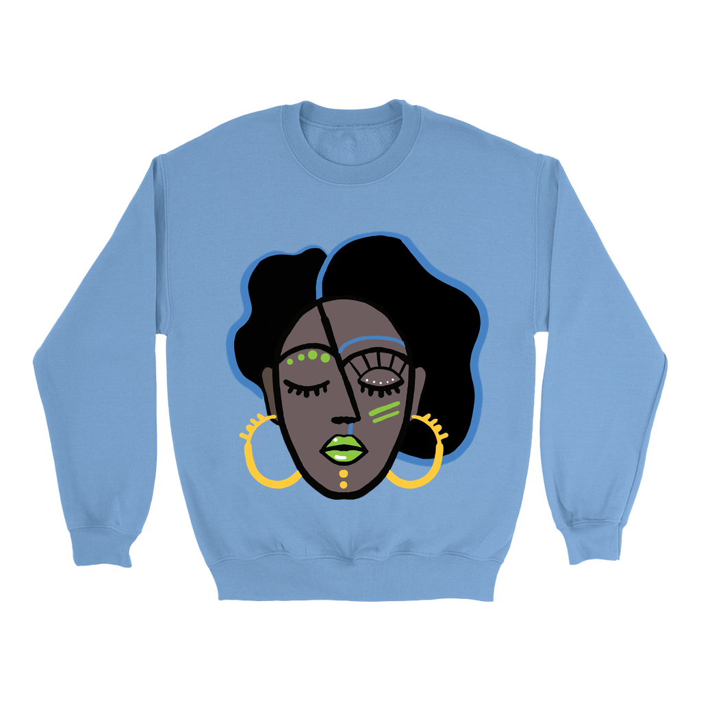 Mocha Afro Green Sweatshirt