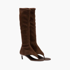 Clip Toe Stiletto High Boots