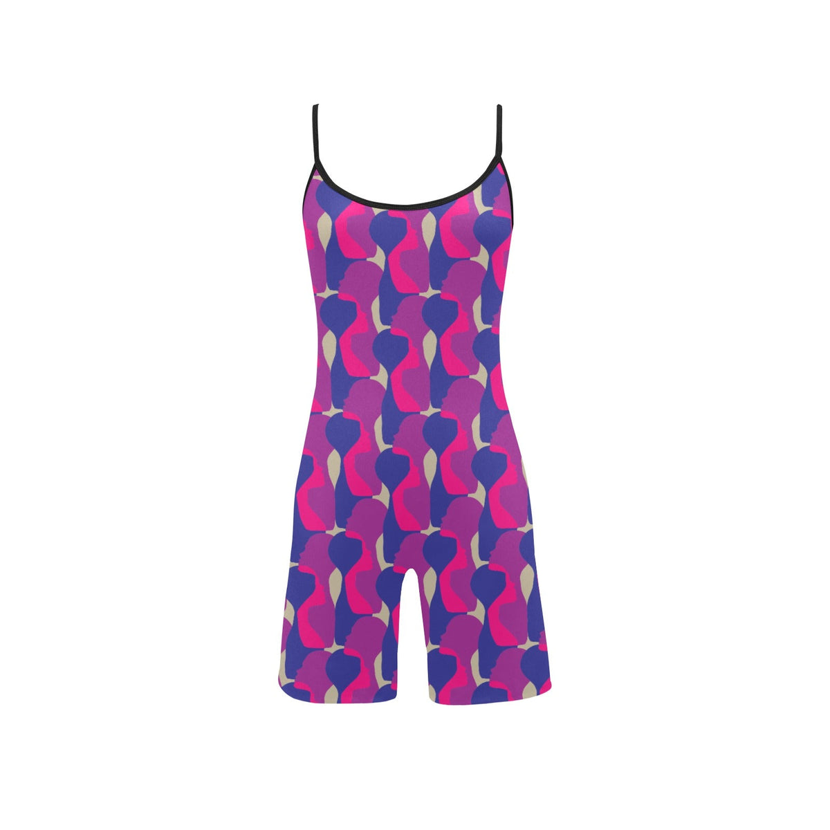 Ubuso Purple Yoga Bodysuit