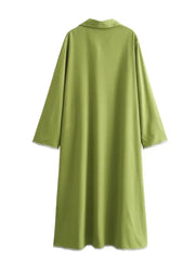 Minimalist Lace Long Sleeved Dress