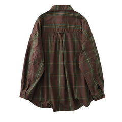 Plaid Loose Fit Shirt