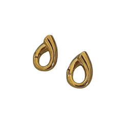 Chunky Open Hoop Earrings