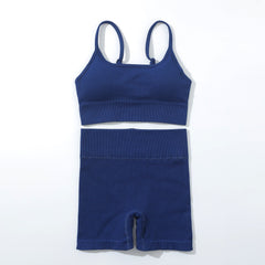 Seamless Knitted Yoga Suit