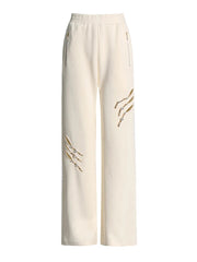 Jewel Claws Floor Length Pants