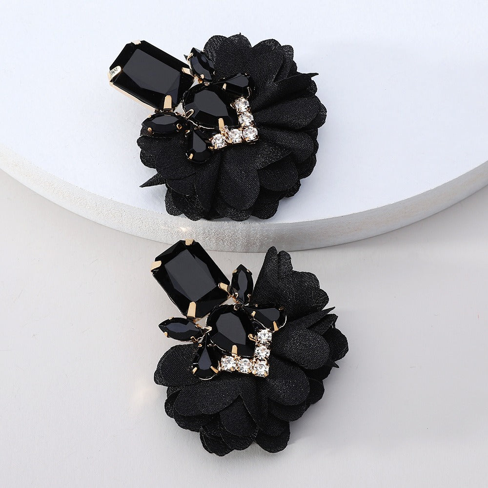 Classic Elegant Flower Earrings