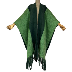 Stylish Luxury Poncho Tassels Loose Cardigan - WINI