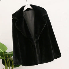 Casual Faux Fur Loose Coat