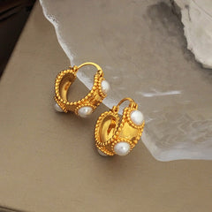 Ancient Style Hoop Earrings