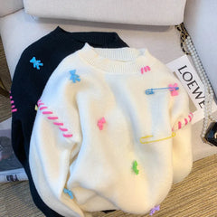 Vintage Cute Knitted Sweater