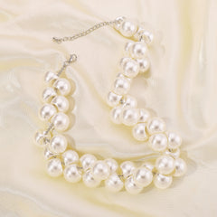 Vintage Large Pearl Baroque Necklace