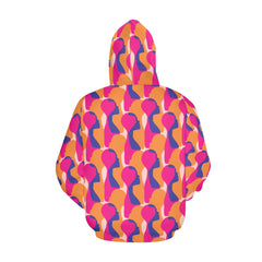 Ubuso Pink  Hoodie