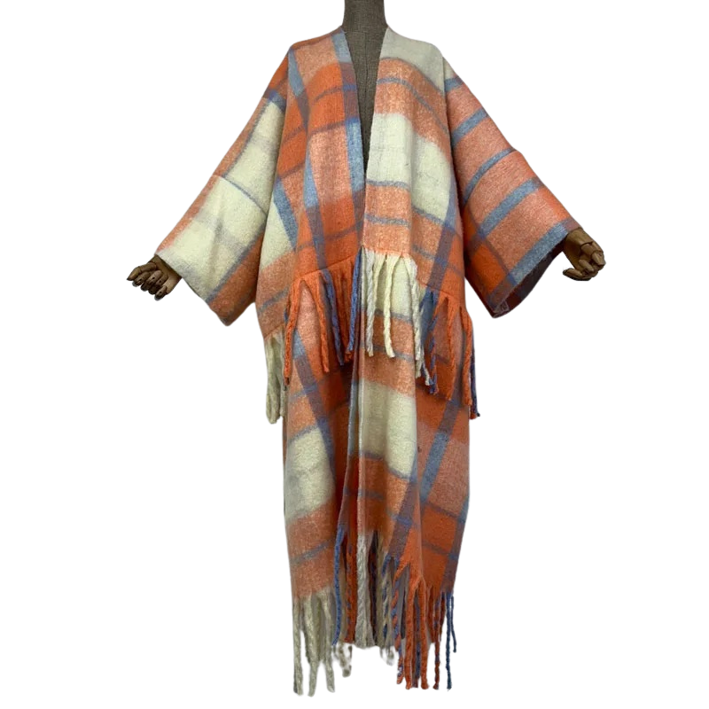 Elegant Warm Tassel Cardigan - WINI