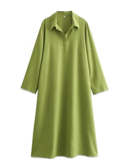 Minimalist Lace Long Sleeved Dress