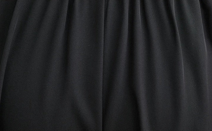 Patchwork Panel Wide Leg Pants