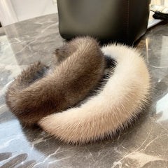Nudes Faux Fur Headband