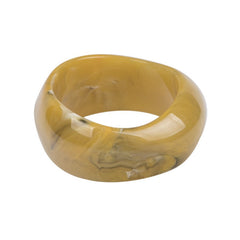 Irregular Wide Resin Handmade Bracelet