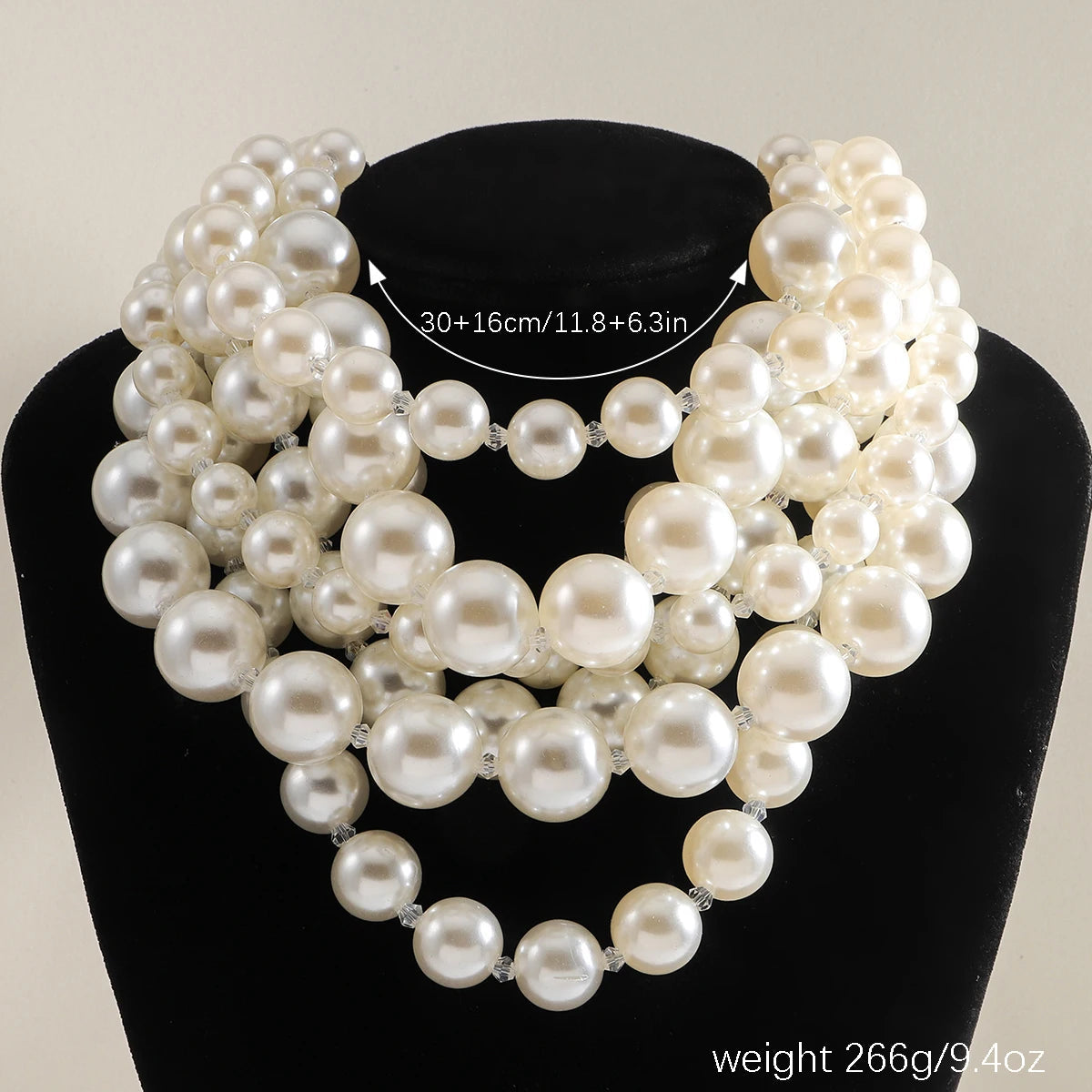 Pre Order:  Bohemian Handmade Beaded Multilayer Pearl Necklace