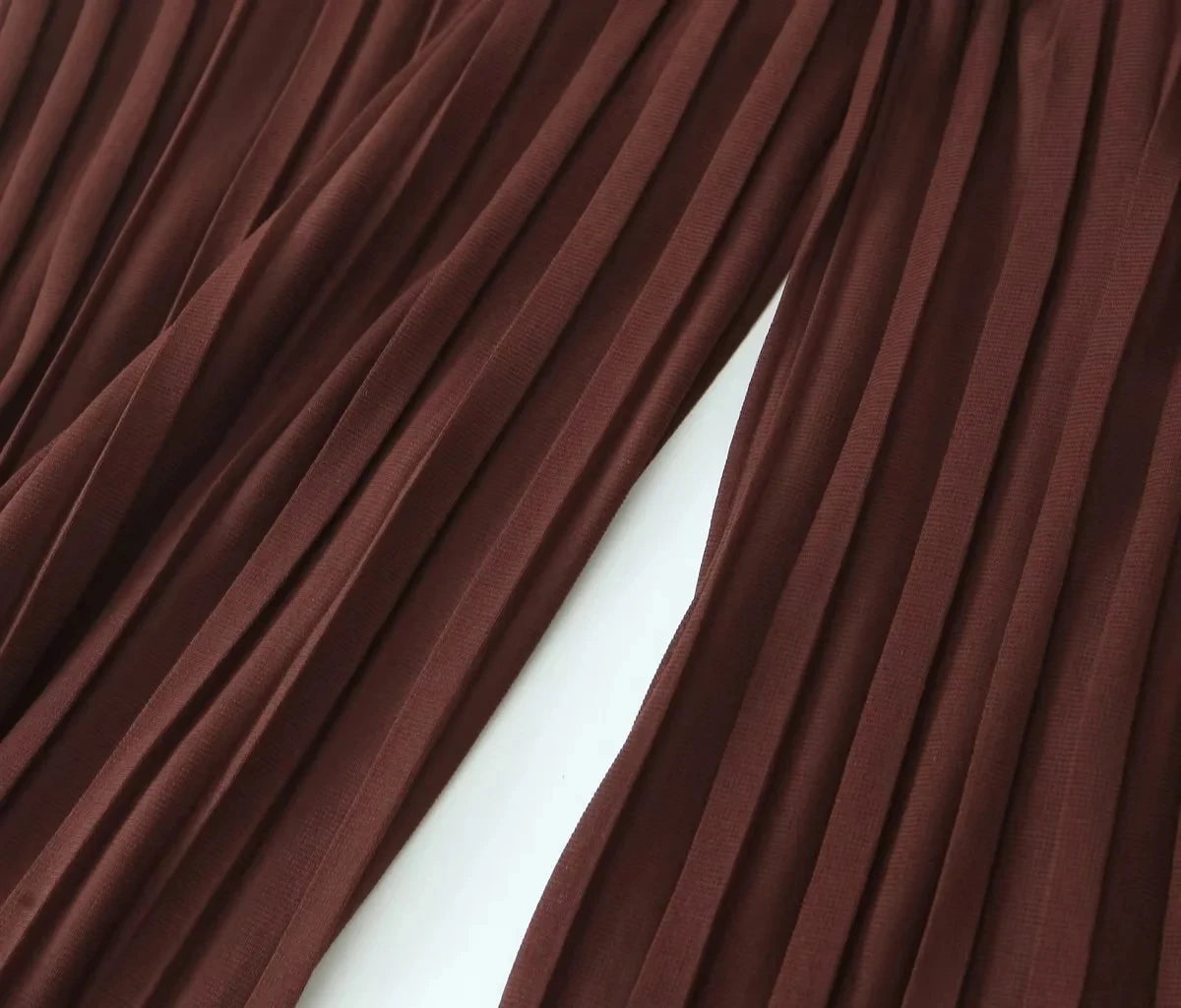 Tube Top+Pants Pleated Set
