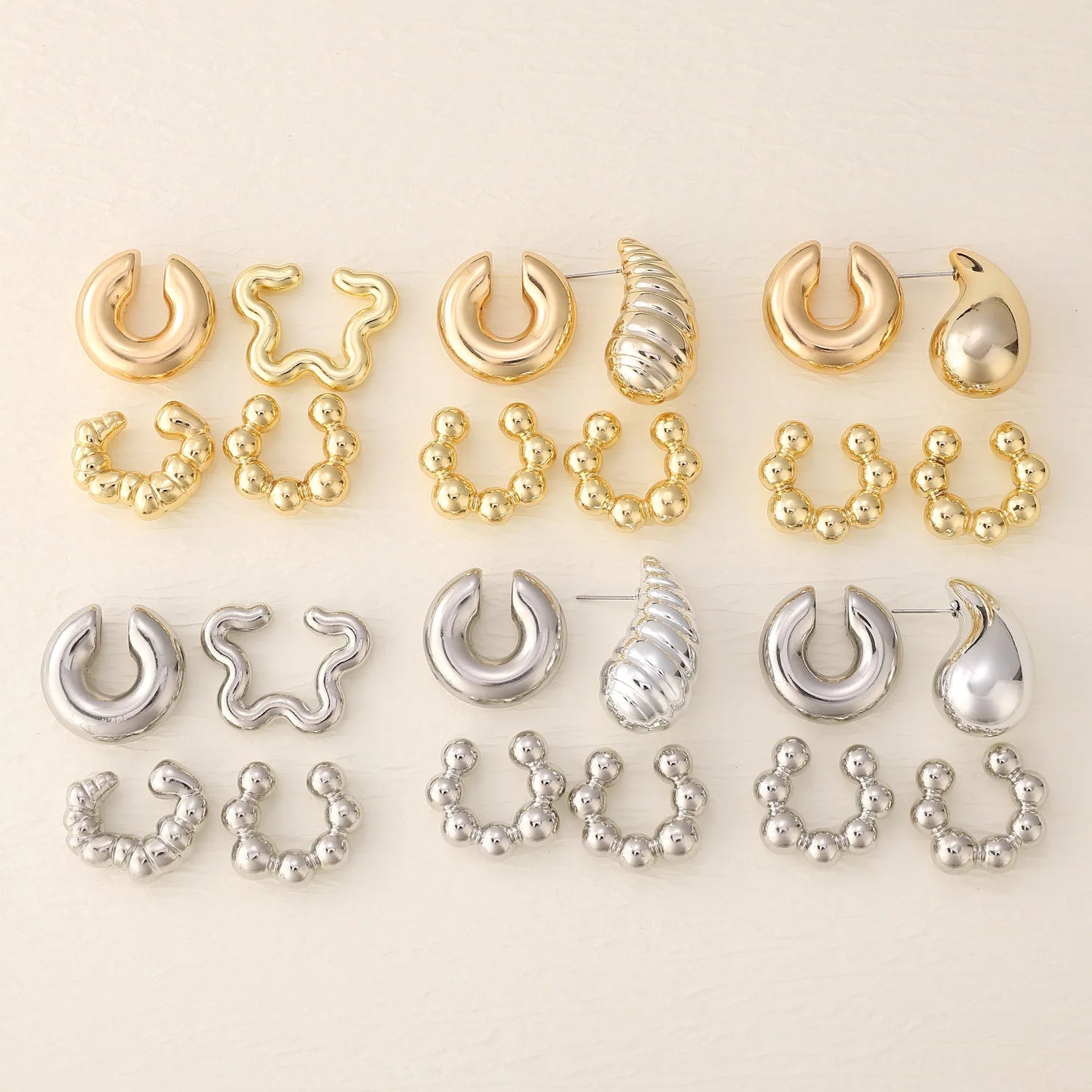 4-Piece Ear Cuffs Set