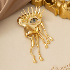 Artistic Eye Ancient Style Retro Brooch