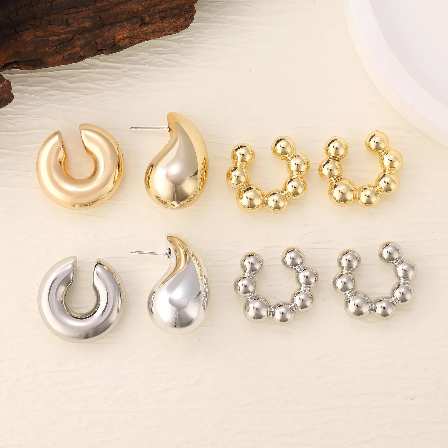 4-Piece Ear Cuffs Set