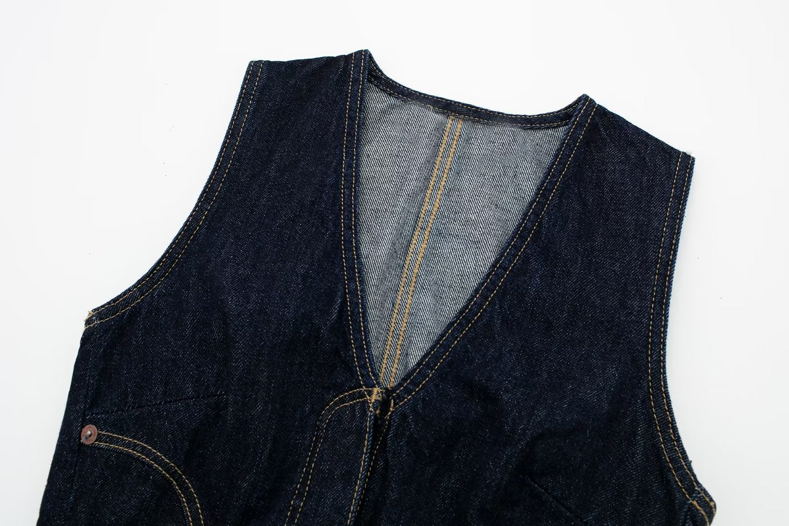 Inverted Jeans Vest