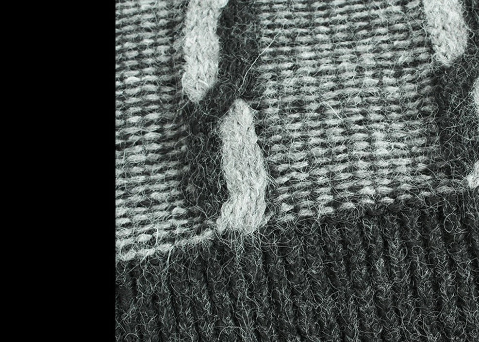 Denim Pocket Knitted Cardigan