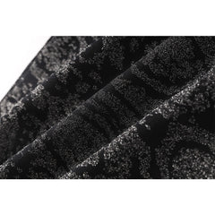 Jacquard Waistband Knitted Dress