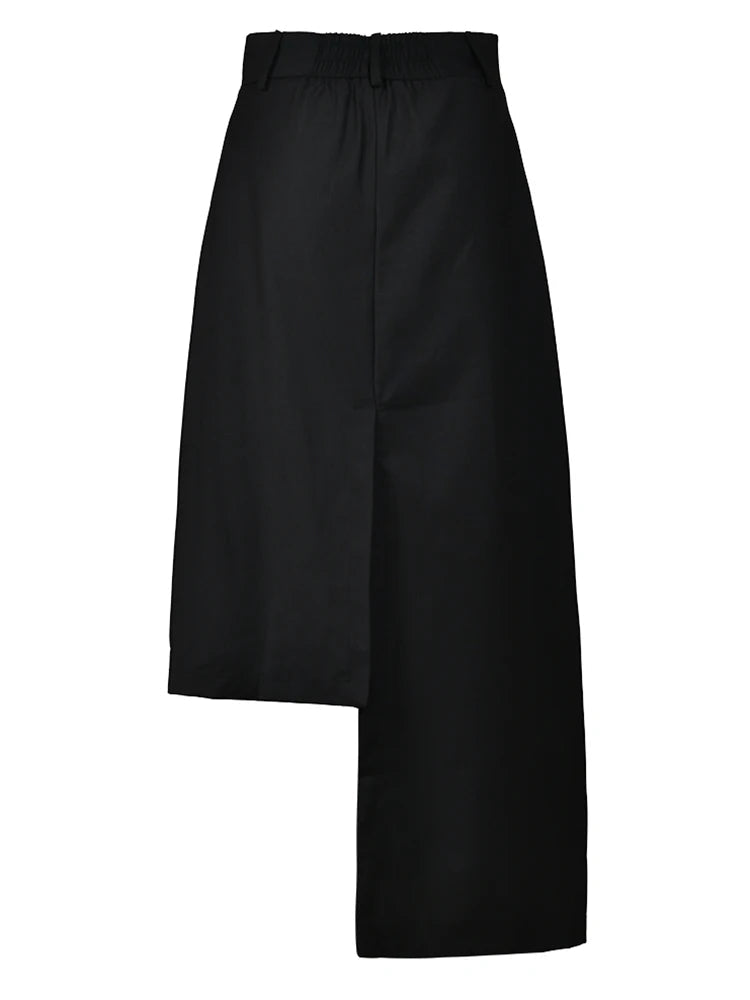 Hi-Low Midi Skirt