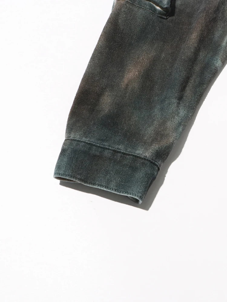 Patchwork Pockets Camouflage Loose Jacket