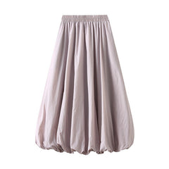 High Waist Lantern Skirt