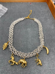 Casual Animal Series Gold Plated Necklace