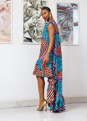 Agbaya Ruffle Dress