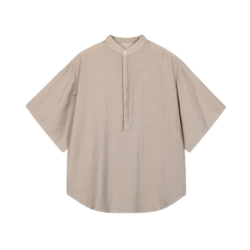 Minimalist Short Sleeved Loose Shirt