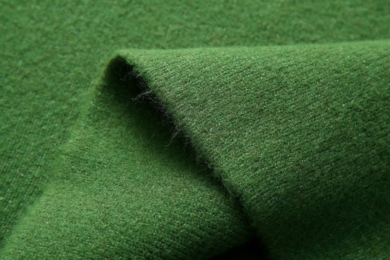 Green Knitted Loose Ribbed Set