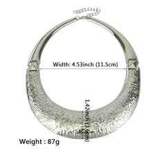 Statement Torque Collar Necklace