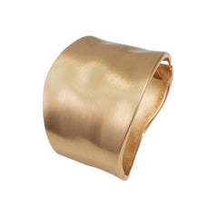 Exaggerated Wide Brimmed Spring Buckle Bracelet