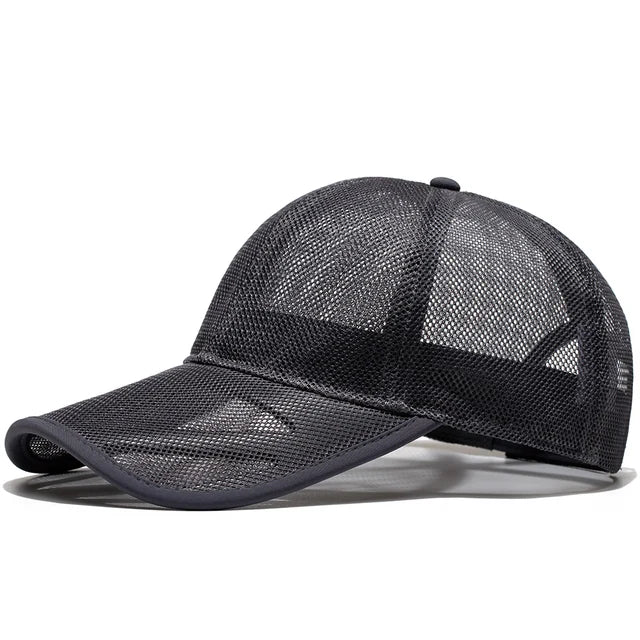 Mesh Velcro Adjustable Cap